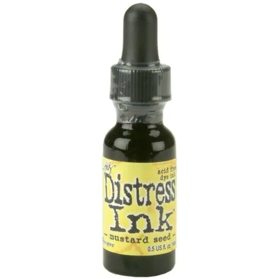 Tim Holtz Distress&reg; Ink Pad Reinker Mustard Seed {1}