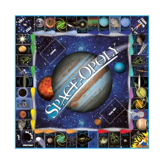 Late For The Sky Space-Opoly&trade; Board Game {4}