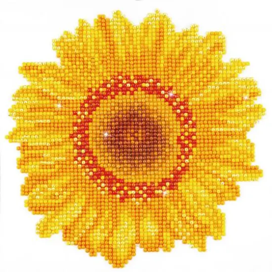 Diamond Dotz&reg; Happy Day Sunflower Diamond Painting Kit {1}