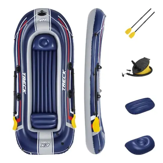 Bestway Hydro-Force&trade; Treck X3 10ft. Inflatable Raft Set {1}