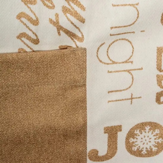 DII&reg; Gold Christmas Collage Chef Apron {8}