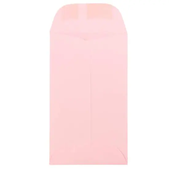 JAM Paper 2.5" x 4.25" Baby Pink Pastel Coin Business Envelopes, 50ct. {3}