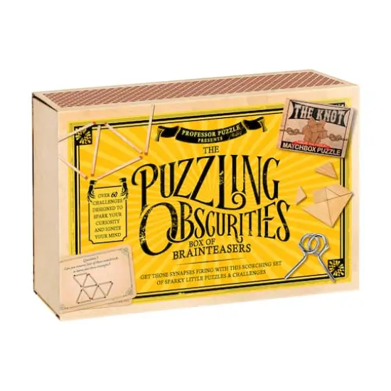 The Puzzling Obscurities Box of Brainteasers {1}