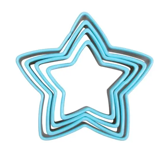 Stars Stainless Steel Nested Cookie Cutter Set by Celebrate It&reg; {1}