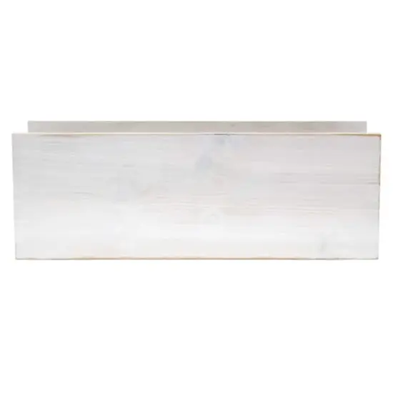 Elegant Designs 15.75" Kitchen Organizer White Wash {10}