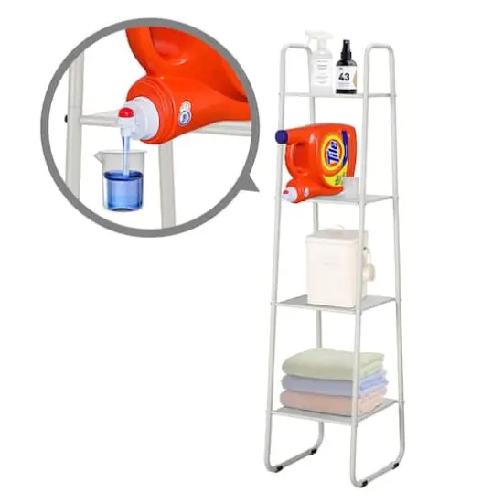 SunnyPoint 4-Tier Tower Rack White {4}