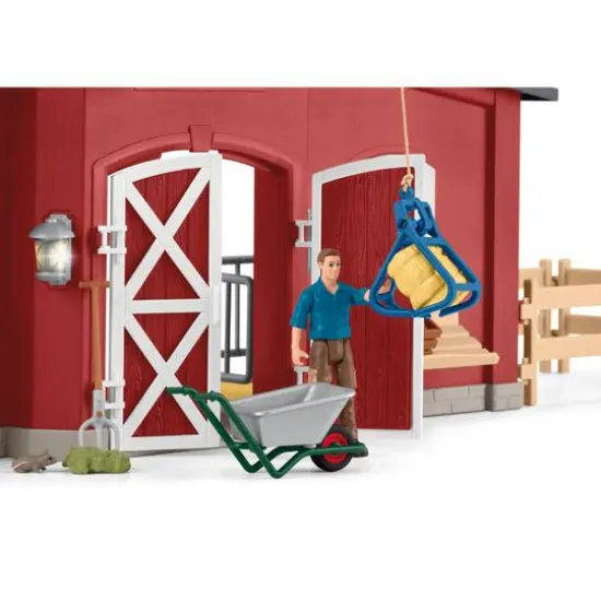 Schleich Farm World Red Barn Playset {7}