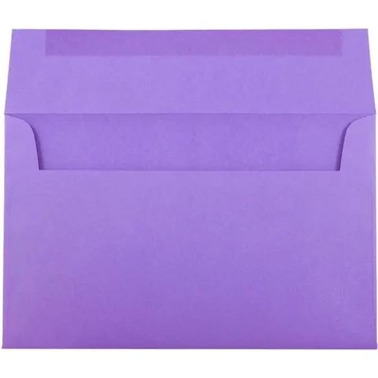 JAM Paper A10 Colored Invitation Envelopes, 50ct. Violet Purple {4}