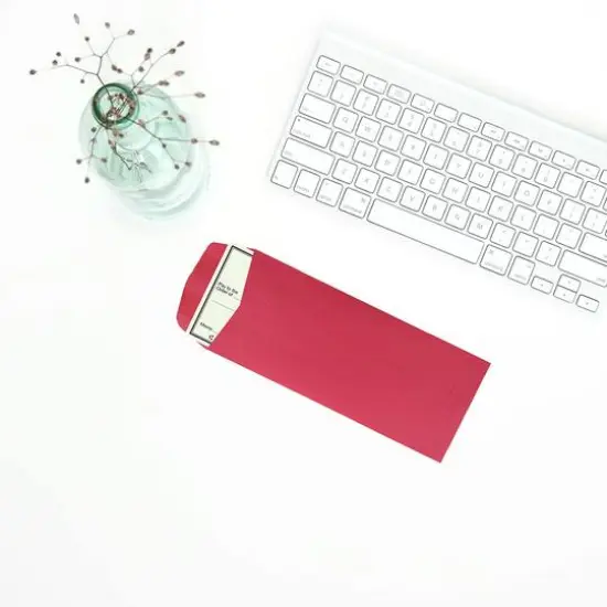 JAM Paper #11 Policy Colored Envelopes, 50ct. Red {5}