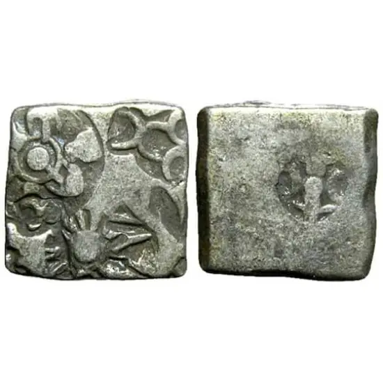 Mauryan Silver Coin {3}