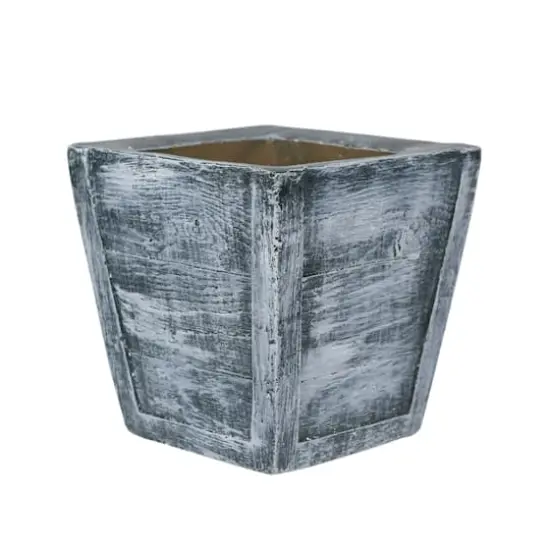 4ft. Pre-Lit Flocked Artificial Pine Lamp Post, Warm White LED Lights {8}