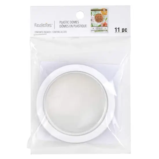 Circle Plastic Domes by Recollections&trade; {1}