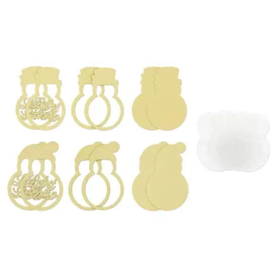 Snowman Shaker Ornament Kit by Recollections™ {1}