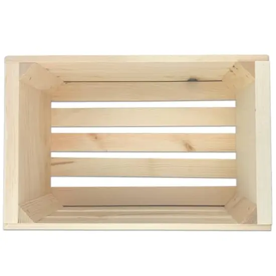 Wilson&reg; Enterprises 12" x 5" Pine Handle Crates, 2ct. {4}