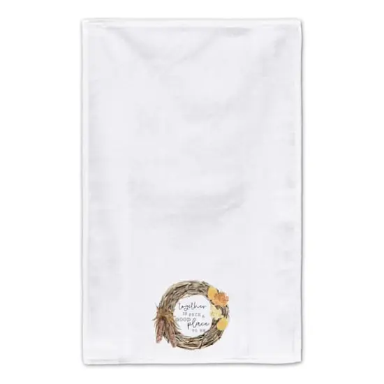 Together Wreath Tea Towel Set {5}