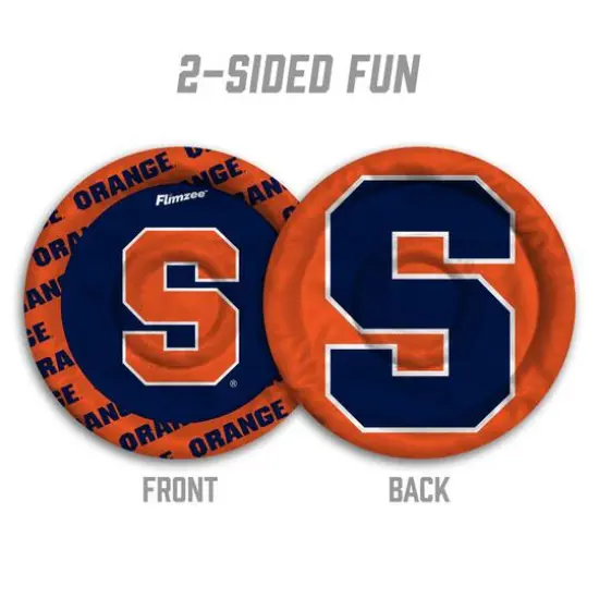 NCAA Flimzee Bean-Bag Flying Disc Syracuse Orange {3}
