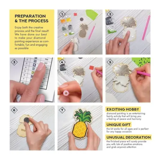 Crafting Spark Kangaroo Diamond Painting Kit {5}