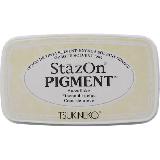 Tsukineko StazOn&trade; Snowflake Pigment Ink Pad {1}