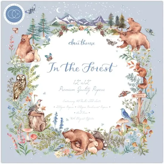 Craft Consortium In The Forest Double-Sided Paper Pad, 12" x 12" {1}