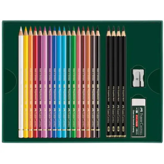 Faber-Castell Polychromos & Graphite Matte Gift Set {3}