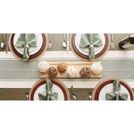 DII&reg; Solid Oversized Napkin, 6ct. Artichoke Green {5}