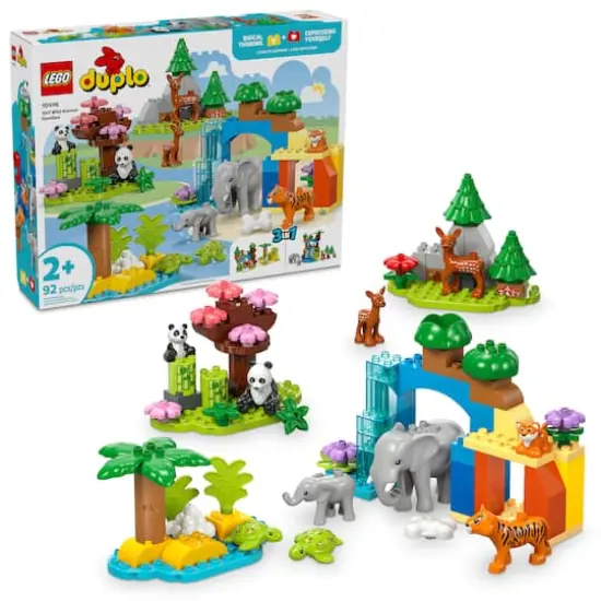 LEGO&reg; DUPLO&reg; Town 3in1 Wild Animal Families Set Learning Toy 10446 {1}