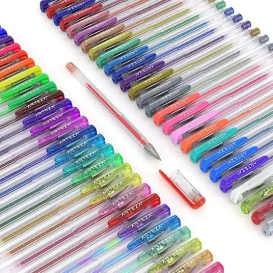 Arteza&reg; 60 Color Gel Pen Set {3}