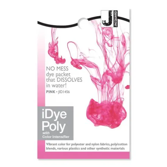 Jacquard Synthetic Fabric iDye, 14g Pink {4}