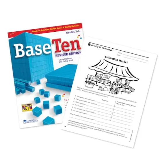 Learning Resources Base Ten Activity Book  {1}