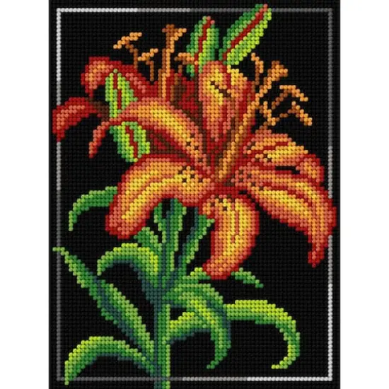 Orchidea Gobelin Lily Halfstitch Canvas {1}