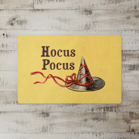 Hocus Pocus Witch Hat Floor Mat {3}