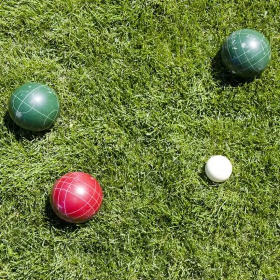 Toy Time Bocce Ball Set with Carrying Case {7}