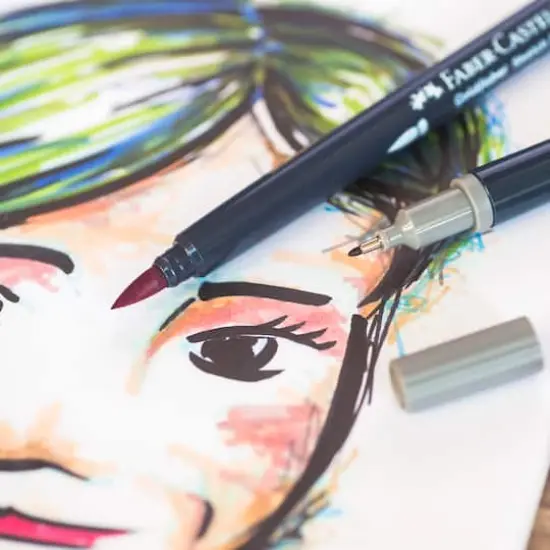 Faber-Castell&reg; Portrait Goldfaber Sketch Markers {8}