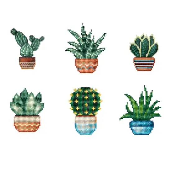 Succulent Diamond Art Kit by Make Market&reg; {8}