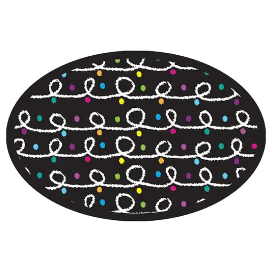 Ashley Productions Color Chalk Loops Magnetic Whiteboard Erasers, 6ct. {3}