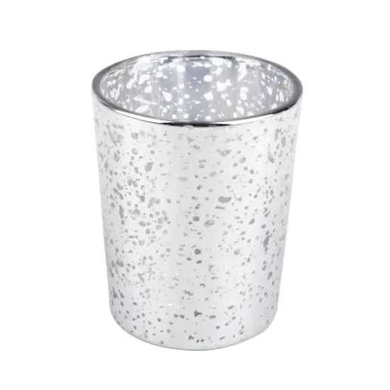 2.5" Mercury Glass Votive Holders, 6ct. by Ashland&reg; Silver {4}
