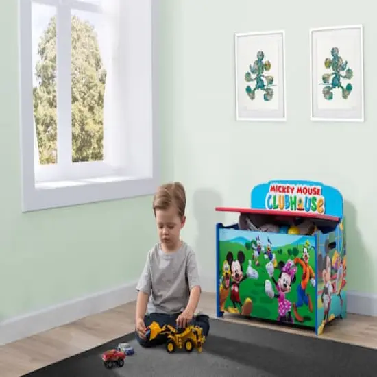 Delta Children Mickey Mouse Deluxe Toy Box {4}