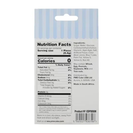 PME Cake Sweet Street&reg; Mini Blossoms Icing Decorations {6}