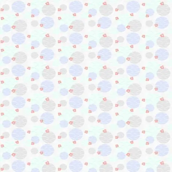 Springs Creative Mermaid Fun Circle Cotton Fabric {3}