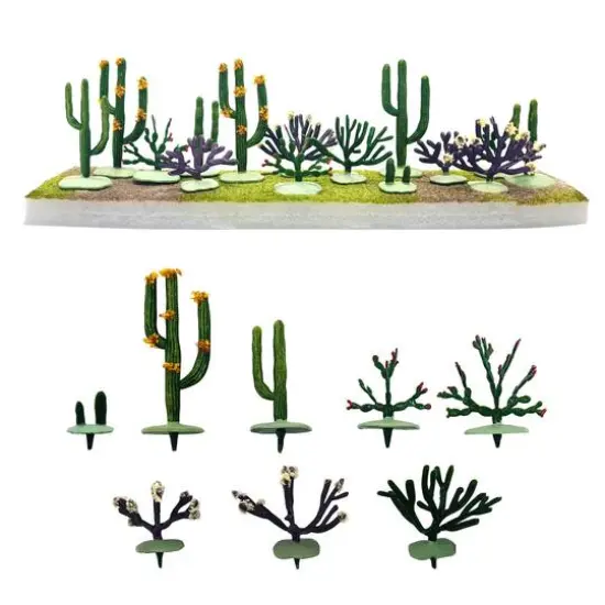 JTT Scenery Products Mini Cactus Plants {1}