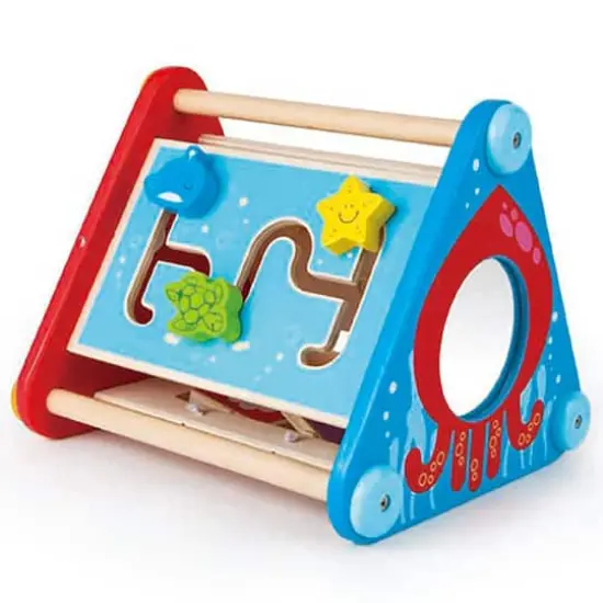 Hape Early Explorer Take Along Activity Toy Box {4}