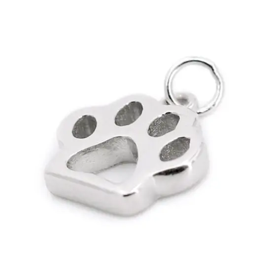 Sterling Silver Paw Icon Charm by Bead Landing&trade; {6}