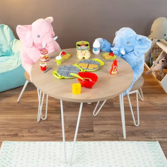 Toy Time Kids Toy Waffle Iron Set With Music & Lights {7}