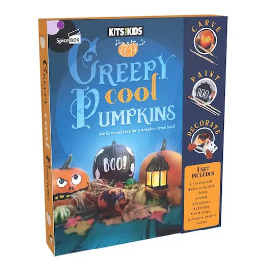 SpiceBox Kits for Kids Creepy Cool Pumpkins Kit {3}
