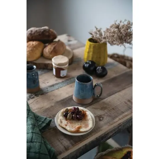 Hello Honey® 5.5" Mustard Hand-Woven Jute & Glass Votive Candle Holder {9}