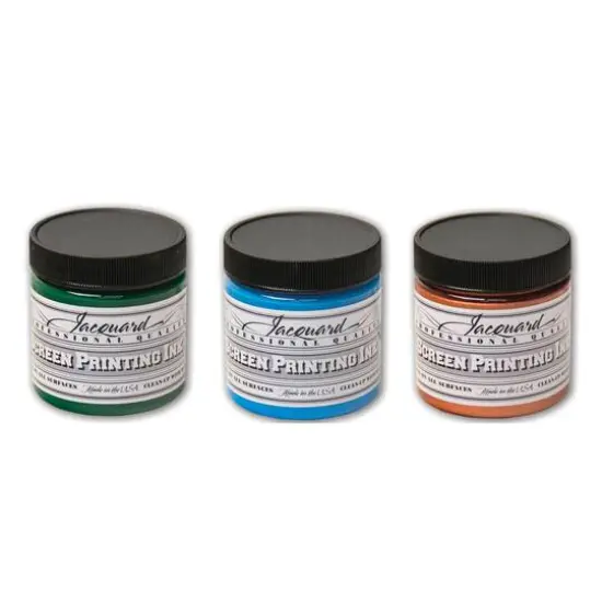 Jacquard Professional Screen Printing Ink, 4oz. Black {2}