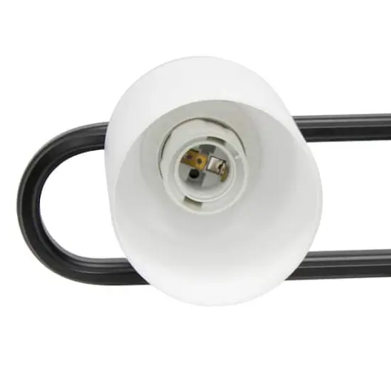 Lalia Home Essentix 23" 3-Light Vanity Fixture Black {5}