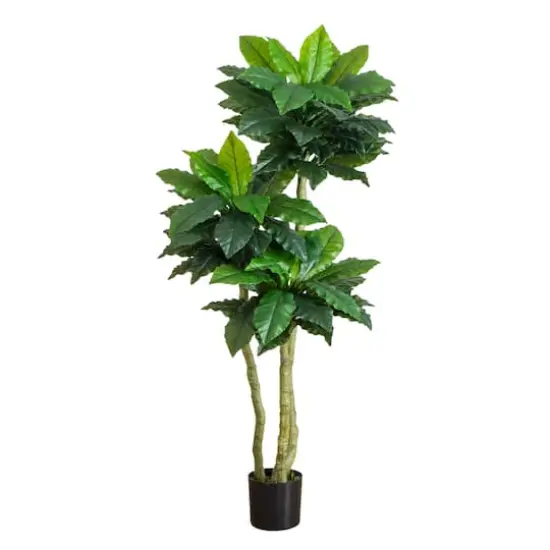 6ft. UV Resistant Artificial Bird Nest Fern Tree (Indoor/Outdoor) {1}