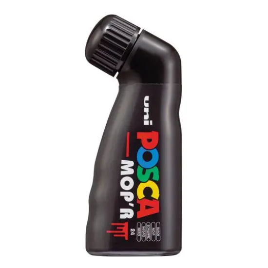 Posca MOP'R Ergonomic Paint Marker Black {1}