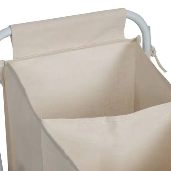 Honey Can Do White Collapsible Accordion Double Sorter {7}